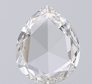 Diamant en vrac taille rose de 1,06 carat, certifié IGI, cultivé en laboratoire, couleur G, clarté VS1, pierre précieuse de style antique, bague vintage, pendentif OEM - Product Image 3