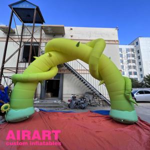 <span class=keywords><strong>Arche</strong></span> gonflable en rotin <span class=keywords><strong>vert</strong></span> clair de nouvelle conception, <span class=keywords><strong>arche</strong></span> de vigne géante gonflable personnalisée pour l'affichage de publicité de fête de pelouse de parc de jardin - Product Image 1