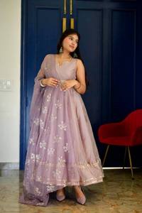 ชุดผ้าไหมแฟนซีสำหรับผู้หญิงชุดทำงานทำมือชุดแต่งงานใหม่ - Product Image 3