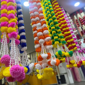 <b>Marigold</b> <b>Garland</b>, Stage Backdrop, Backdrop String, Decorative String, Indian Wedding Decoration, Backdrop <b>Garland</b>, <b>Marigold</b> - Product Image 1