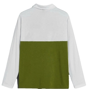 Offre Spéciale 2026 – T-shirt Homme Manches Longues Décontracté Couleur Unie 100% Coton Respirant Col Tricoté Tendance et Confortable - Product Image 2