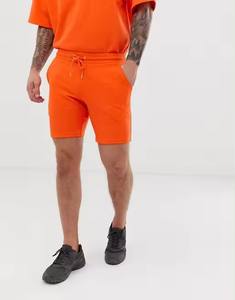 Conjunto de verano para hombre con diseño de logotipo personalizado, camisetas de rizo de algodón 100% transpirables, pantalones cortos de estilo informal, conjunto de camisa y pantalones cortos de venta de verano - Product Image 3