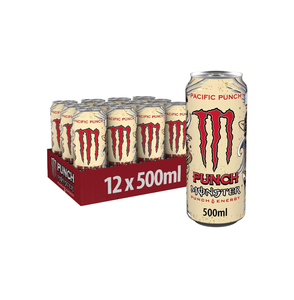 Monsterr Pacific Punch Energy Drink 12x500ml Cans 6 Percent Fruit Juice Blend Taurine And B Vitamins Wholesale Order Available - Product Image 6