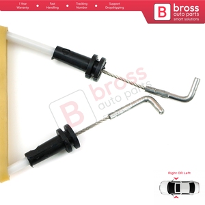 BDP637 Inner Door Handle Release <b>Lock</b> Latch Bowden <b>Cable</b> 813712F000 Front for Cerato Spectra - Product Image 5