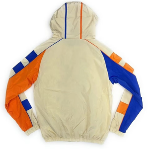 Producto popular Cremallera Contraste Color Jogging Set Outdoor Nylon Chándal Hombres Bordado Ropa deportiva Conjunto Windbreaker Wear - Product Image 3