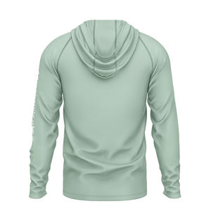 Sudadera con capucha de pesca con protección solar para hombres Camisas de manga larga Camisas de pesca atléticas Rash Guards - Product Image 2