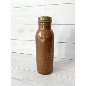 Antique <b>Copper</b> <b>Water</b> <b>Bottle</b> Country Style <b>Copper</b> <b>Bottle</b> Perfect for Health OEM Customized Natural <b>Water</b> <b>Bottle</b> Handcrafts Design - Product Image 2