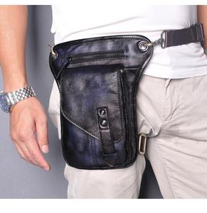 Sac de taille en cuir véritable de Style Vintage à la mode pour femmes sac à bandoulière personnalisable fermeture éclair qualité dames Bag-LWB-0036 de poitrine - Product Image 3