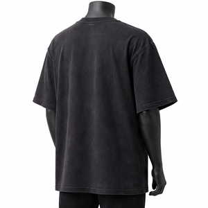 เสื้อยืดโอเวอร์ไซส์ลายกราฟิกตา ผู้ชาย สไตล์วินเทจ ลุคสตรีทแวร์ ผ้าฝ้ายพิมพ์ลาย แขนสั้น แฟชั่นลำลอง เสื้อยืดคอกลม - Product Image 5