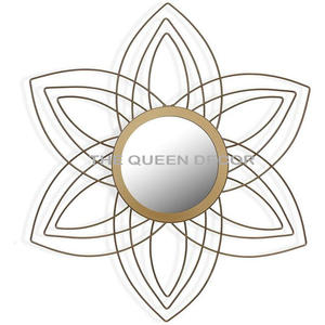 Greatest Quality Metal <b>Wall</b> <b>Mirror</b> Fabulous Design <b>Gold</b> Metal <b>Wall</b> <b>Mirror</b> <b>Wall</b> Art Wholesale Home Living Room Decorative <b>Mirror</b> - Product Image 2
