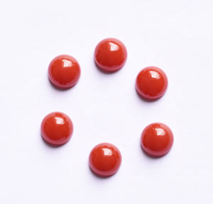 Natural Red Onyx Round Cabochons 9 MM Size Red Agate <b>Loose</b> Calibrated Smooth Cabochon <b>Gemstone</b> for Jewelry Making - Product Image 5