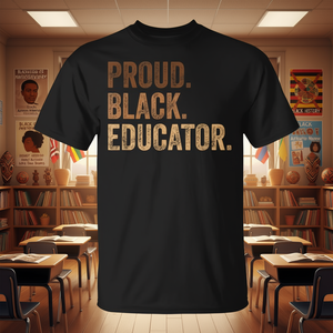 T-shirt African Pride per educatori neri orgogliosi che celebrano la storia dei neri - Product Image 3