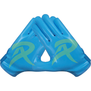 Top Professional Silicone Palm NonSlip Grip Control Full Finger American <b>Football</b> Gloves Customize Youth <b>Football</b> Receiver Glove - Product Image 3