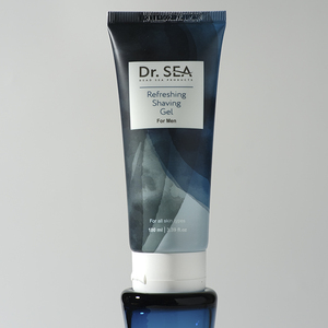 Dr. Sea Cosmetics เจลโกนหนวดสดชื่นพร้อมแร่ธาตุในทะเลผลิตภัณฑ์โกนหนวดสำหรับผู้ชายสำหรับผิวธรรมดาและผิวบอบบาง - Product Image 5