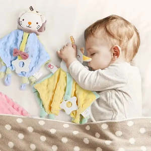 ของเล่นปลอบประโลมเด็กทารก ตุ๊กตาดูดู ผ้าพลัฌนุ่มสบายสำหรับเด็กอ่อน - Product Image 2