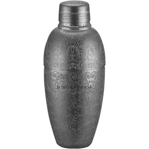 Aspecto atractivo Color dorado Diseño de textura elegante único Coctelera de metal de calidad superior Hogar Hotel Bar Bodas Drinkware - Product Image 3