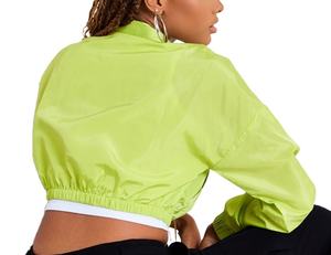 Chaqueta cortavientos para mujer de talla grande 2025, venta al por mayor, chaqueta cortavientos de diseño personalizado para mujer, chaqueta cortavientos para mujer - Product Image 2