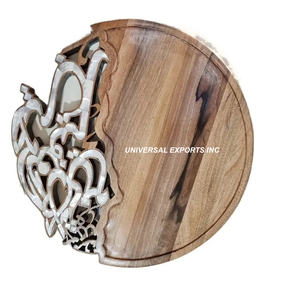 Bandeja de chocolate de madera con diseño de estrella, bandeja de chocolate hecha a mano de buena calidad, última llegada, bandeja de chocolate de madera elegante - Product Image 2