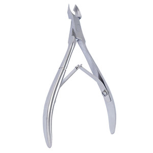 Coupe-cuticules professionnels en acier inoxydable à double ressort, ouverture large, logo personnalisé, pour ongles des doigts et des orteils - Product Image 5