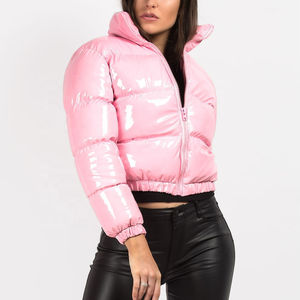 Chaquetas Acolchadas Cortas de Invierno para Mujer con Logotipo Personalizado, Servicio OEM, Nuevo Estilo en Venta al por Mayor, Personalizadas con la Mejor Calidad - Product Image 4