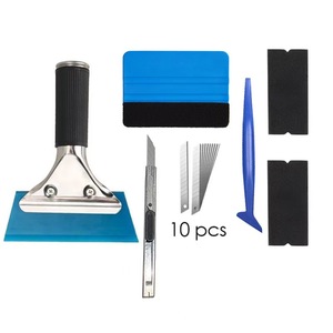 Juego de herramientas de envoltura de vinilo y tintado de ventanas automotrices ABS profesional <span class=keywords><strong>Kit</strong></span> de instalación de aplicación PPF con garantía de 1 año - Product Image 6