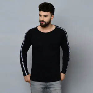 Camiseta de algodón liso para hombre, Camiseta con estampado personalizado, logotipo gráfico, diseños de camiseta, camiseta de sublimación, camisetas para hombre - Product Image 1