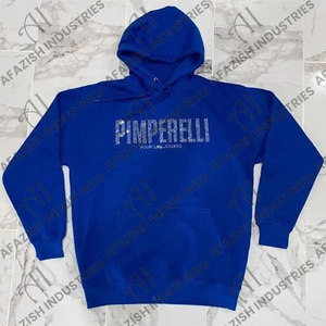 Nueva moda personalizada Chenille bordado pulóver Sudadera con capucha 100% algodón de gran tamaño invierno pulóver Sudadera con capucha poliéster/Material de algodón - Product Image 6