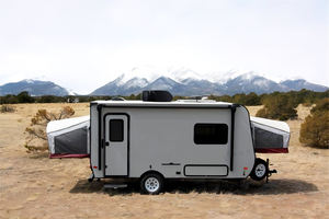 OBM en Chine : Caravane avec parois en fibre de verre, mobilier de qualité et structure en acier, prête pour le camping - Product Image 3