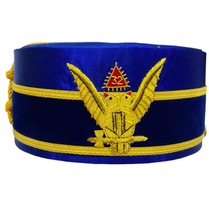 Masonic Regalia-funda de alta calidad, tapa escocesa, roja, la mejor, al por mayor - Product Image 2
