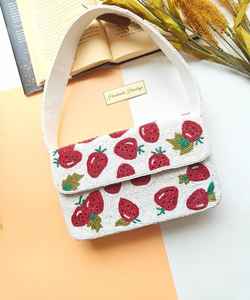 Bolso bandolera bordado étnico con correa larga - Product Image 2