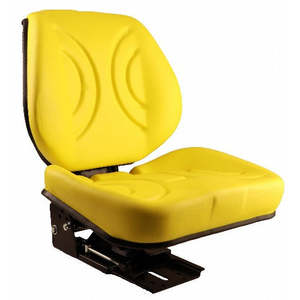 Siège de tracteur universel robuste à dossier bas avec suspension - Product Image 1