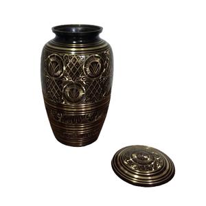 Llegada caliente Lujosa urna de cremación Estilo americano Suministros de urna funeraria de lujo para cenizas humanas Forma de tamaño personalizado - Product Image 2