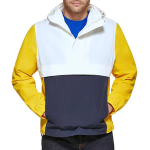 Vestes personnalisées pour hommes, tissu durable OEM ODM coupe-vent imperméable à séchage rapide pour vêtements de sport pour usage quotidien - Product Image 1