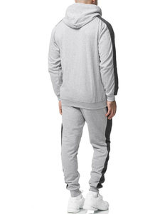 Ensemble de survêtement tendance pour homme, pantalon de jogging, veste à capuche, nouveaux survêtements tendance pour homme, vêtements en deux pièces, sweat-shirts, pantalons de survêtement - Product Image 4