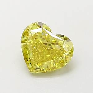 Diamant de laboratoire jaune intense fantaisie VS1 de 0,78 ct - Product Image 1
