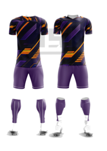 Uniforme de Pantalones Cortos de Fútbol con Estampado por Transferencia Térmica, Secado Rápido, Transpirable, Tela 100% Poliéster para Entrenamiento y Torneos - Product Image 5