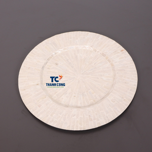 Elegant Handcrafted MOTHER OF PEARL <b>PLACEMAT</b> with Natural Shell Inlay for Luxury Dining Table and Home Interior Decor - Product Image 3