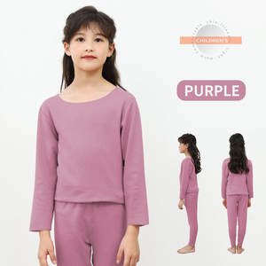 Ensembles de sous-vêtements thermiques d'hiver pour bébés filles, vêtements d'hiver longs - Product Image 4