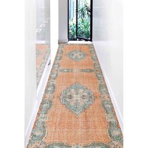 Tapis imprimé de style antique, motif floral, design turc, lavable en machine, avec poils doux - Product Image 4