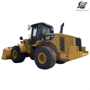 Chargeuse sur pneus Caterpillar 972H d'occasion, 25 tonnes, godet de 4 m³, marque japonaise d'origine, construction, faible nombre d'heures, certifiée CE, d'occasion - Product Image 1