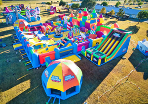 Hot Sale The Big <span class=keywords><strong>Funbox</strong></span> Inflatable Công Viên Thoát Inflatable Công Viên Nhà Bounce Lớn Nhất Thế Giới Người Lớn Và Trẻ Em - Product Image 3