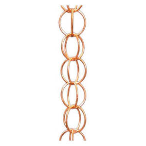 Chaîne de pluie décorative moderne pour gouttière de toit, élégante chaîne de drainage en métal suspendue - Product Image 4