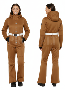 ชุดกีฬาสำหรับทุกเพศ OEM ชุดเล่นสกีแวววาวขนาดพิเศษระบายอากาศได้ใส่สบาย - Product Image 4