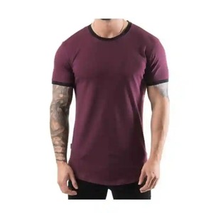 Nouvel arrivage de t-shirts surdimensionnés 100% coton les plus doux Hip Hop T-shirt lavé à l'acide T-shirt à épaules tombantes pour hommes avec logo personnalisé - Product Image 1