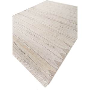 Alfombra de Lana Tejida a Mano AKWL-1893, Color Marfil, Alfombra Rectangular Grande con Rayas 3D para el Hogar, para Sala de Estar y Pasillo - Product Image 2