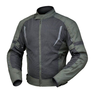 Chaqueta de Motociclista de Cuero Unisex, Talla Grande, Cortavientos, de Carreras, Manga Larga - Product Image 5