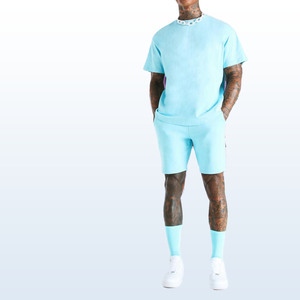 2025 2023 Spring Clothing Fashion 3D Printing <b>t</b> <b>Shirt</b> Casual Men's Tracksuits Sport Wear Short-sleeved Men Jogging Shorts <b>Suit</b> Set With custom logo - Product Image 1