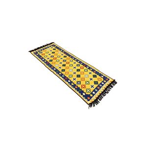 Qatar Kilim Moutarde 70x190 Cm - Product Image 1