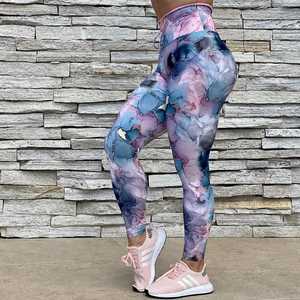 กางเกงโยคะไนลอนสแปนเด็กซ์เลกกิ้งออกกำลังกายเลกกิ้งออกกำลังกายควบคุมหน้าท้องยกก้น - Product Image 6