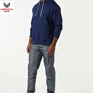 Vente en Gros ODM Pull à Capuche Léger à Séchage Rapide pour Hommes Mode Impression Saison d'Hiver Tissu Polaire Solide Doublé pour Broderie - Product Image 2